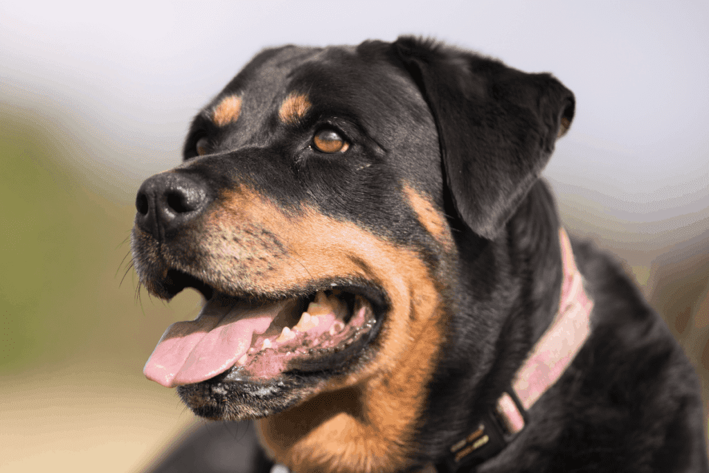 Rottweiler face