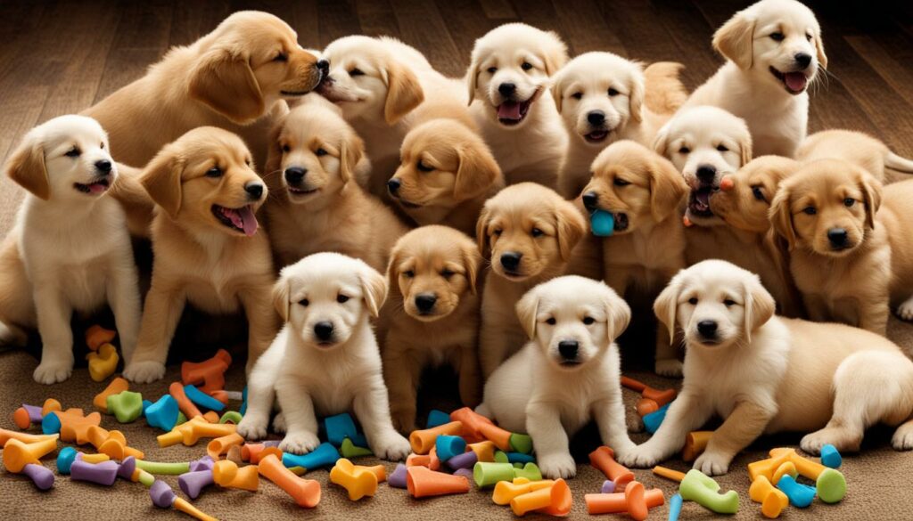 Dogs eating Nylabones Dogs eating Nylabones