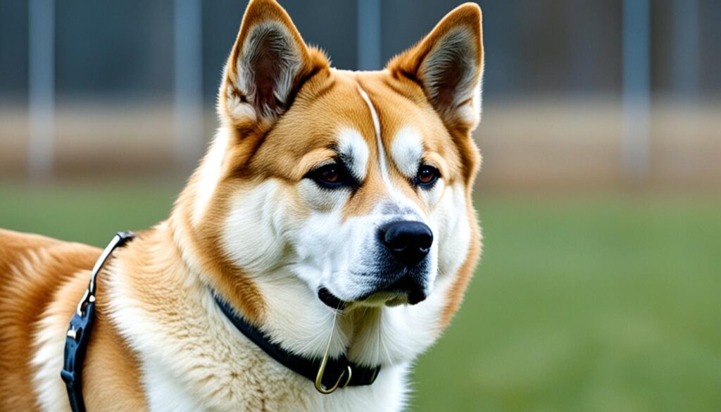 Akita mix breed stress responses Akita mix breed stress responses