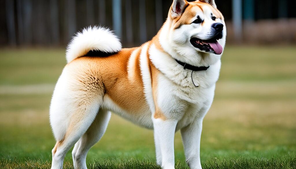 akita body language posture