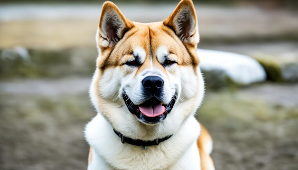 akita facial expressions