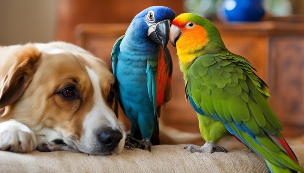 dogs and parrots compatibility dogs and parrots compatibility