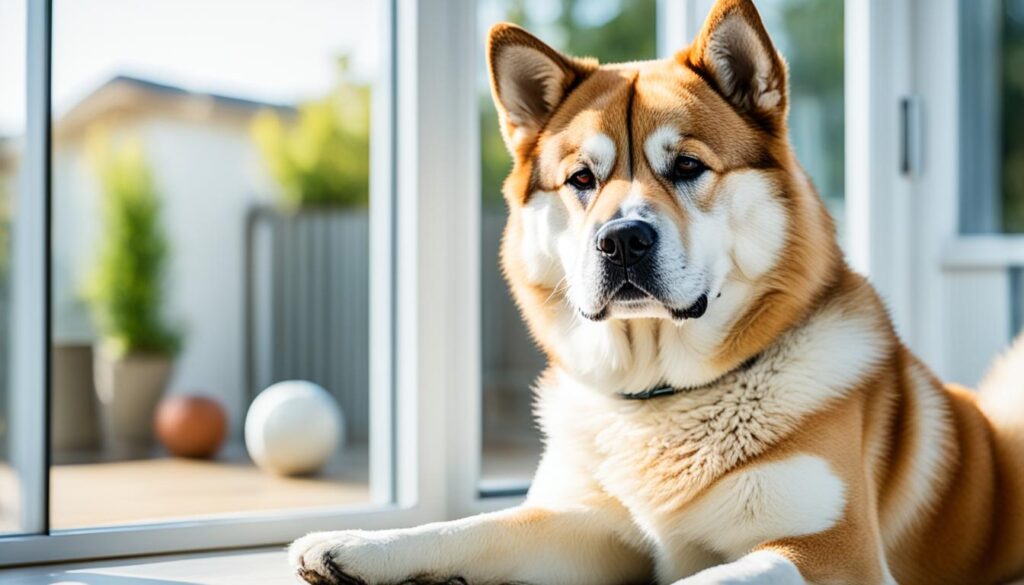 leaving akitas home alone leaving akitas home alone